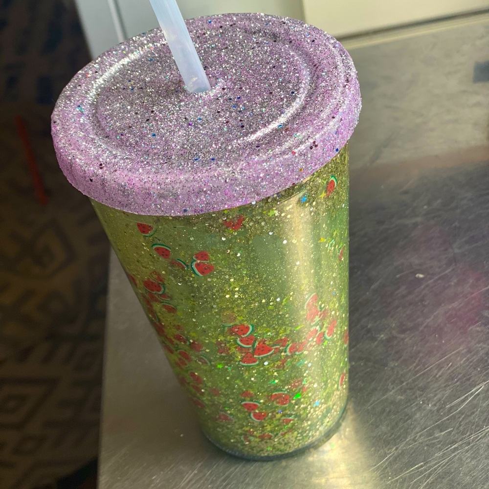 Watermelon Snowglobe Tumbler